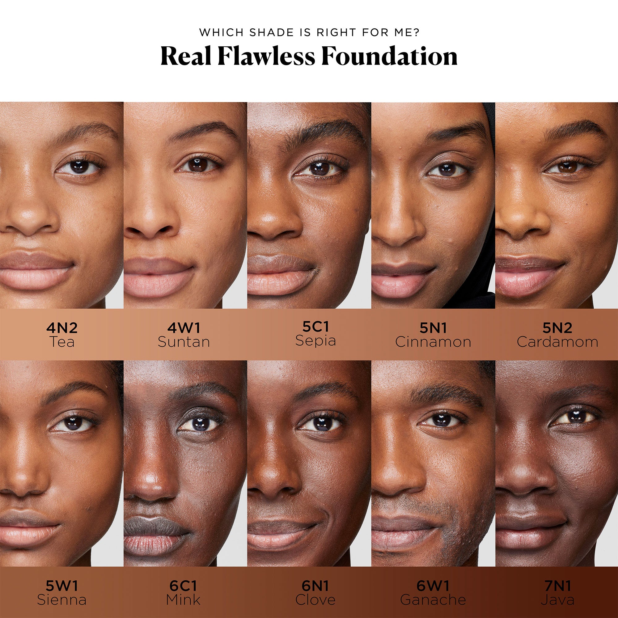 Real Flawless Weightless Perfecting Waterproof Foundation - Image 122