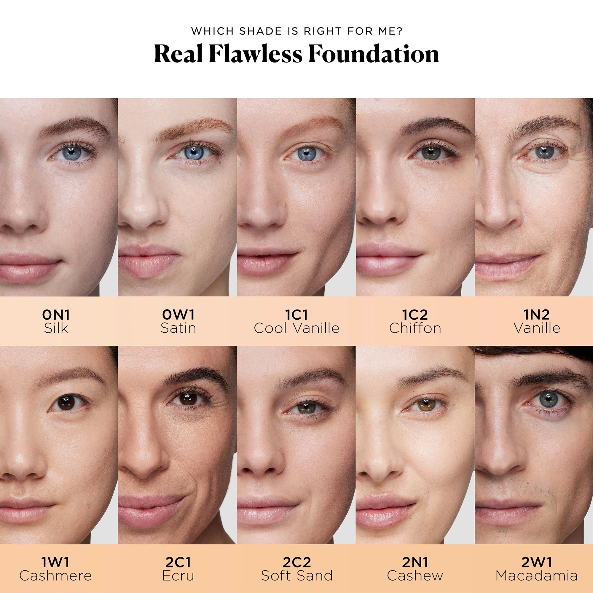 Real Flawless Weightless Perfecting Waterproof Foundation - Image 110